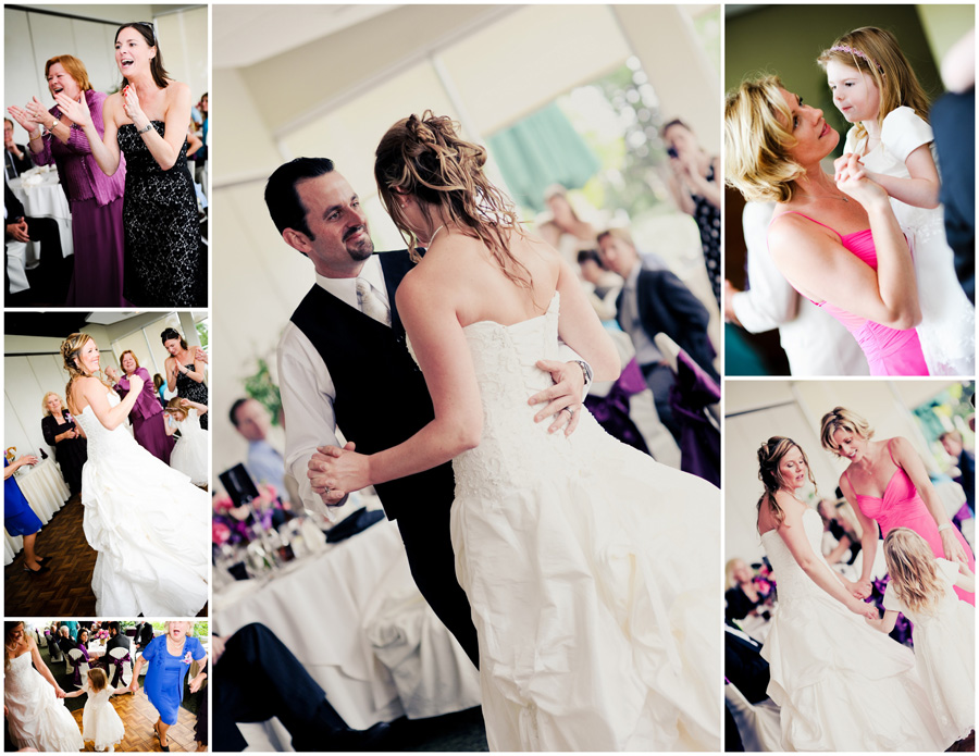 Guests dance in the Boca Raton reception room at Galuppis.