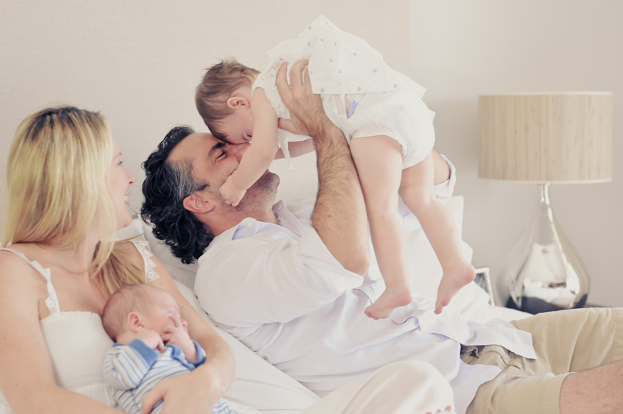 Daddy playing with little girl. Daddy playing with little girl.