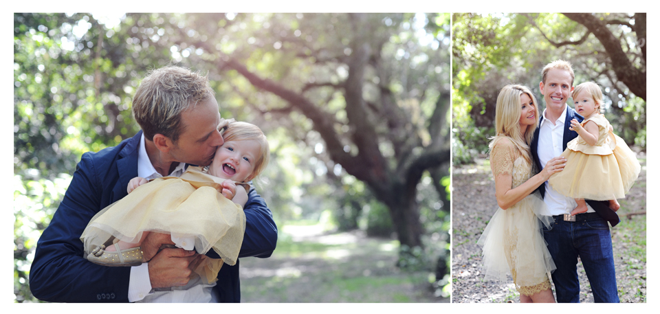 Father and daughter during miami photo session.