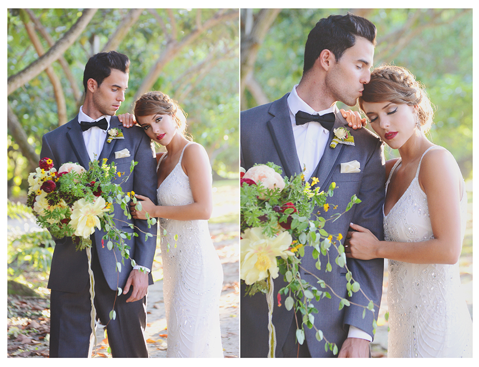 Outdoor Miami wedding at the Old Grove.